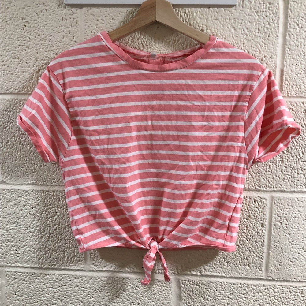 Striped Crop Top